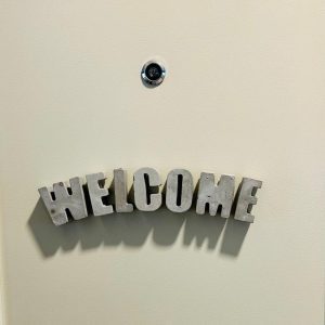 אותיות Welcome - עיצוב הבית אונליין